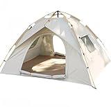 KinZon Pop-Up-Campingzelt für 2–4 Personen, wasserdicht 3000 mm, einfach...