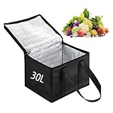 KOMUNJ Kühltasche, 30L Kühlbox,für Thermotasche Lunch Tasche für Outdoor...