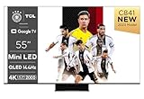 TCL 55C841 55-Zoll-Fernseher, Miniled, QLED, 4K HDR Premium 2000 nits, Quantum...