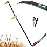 STREND PRO Sense 70 cm mit Metall Sensenstiel + WETZSTEIN & Wetzsteinbehälter |...