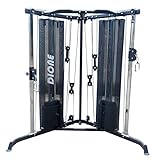 Dione Cable Crossover 2X 50KG Kraftstation - Multi-Kabelzug - Fitness Training...