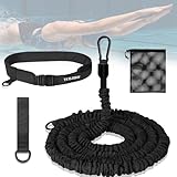 Pool Schwimmgurt für Kinder Erwachsene,4-7.5M Schwimmtrainer Schwimmseil mit...