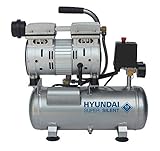 HYUNDAI Silent Kompressor SAC55751 (Druckluftkompressor tragbar klein kompakt...