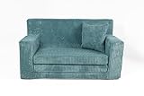 FORTISLINE - Kindersofa ausklappbar 83x47x43cm Oeko-TEX - Spielesofa für Kinder...