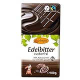 Birkengold Edelbitter Schokolade zuckerfrei | ohne Zucker | 85 % Kakaoanteil |...