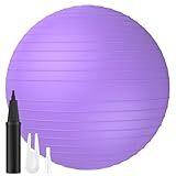 GLOSKIN Gymnastikball, Fitness -Yoga -Ball, Sitzball, Yoga Ball,Gymnastikball...