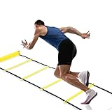 Agility Ladder - Erweiterte Plastic Agility Ladder for Fußballfußball Fitness...