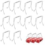 10 Stück Rouladenklammern,Roladenklemmen,Rouladenklammern Edelstahl...