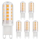 DiCUNO G9 LED Lampe warmweiß 2700K, LED Leuchtmittel 3W entspricht 30W-40W...