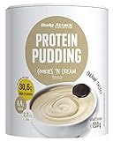 Body Attack Protein Pudding ohne Kochen, Cookies n Cream, 210g - Made in Germany...