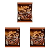 Schoko Toffees - 3 x 325g - Schokoladen Toffees mit feinherbem...