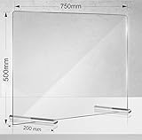 Manschin Laserdesign Acryl Schutzschild | Niesschutz | Spuckschutz |...