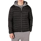 Amazon Essentials Herren Verstaubare, Leichte, Wasserabweisende Pufferjacke...