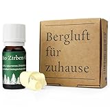 Zirbenöl 10ml - 100% naturreines Zirbelkieferöl - Zirben Öl - Zirben Raumduft...