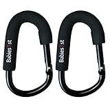 Babies1st Kinderwagen Karabiner Groß 14 cm, Kinderwagen Haken für...
