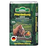 Allflor Pferdedung gekörnt 1 x 12,5 kg im Beutel I Pferdemist als Dünger I...