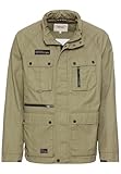 camel active Herren Fieldjacket aus Reiner Baumwolle Dunkelgrün, menswear-54
