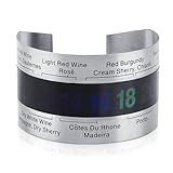 Weinthermometer Edelstahl Wein Lcd Thermometer Flasche Bier Rotwein Armband...