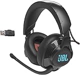 JBL Quantum 610 Over-Ear Gaming Kopfhörer – Wireless 2,4 GHz und 3,5 mm...