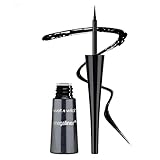 Wet n Wild, MegaLiner Liquid Eyeliner, flüssiger Eyeliner mit flexiblem Pinsel,...