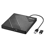 Externes DVD Laufwerk Extern USB 3.0 USB C CD Laufwerk für Laptop Desktop PC...