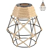RYAN Hängelampe Vintage Textilkabel Käfige Lampenschirm Wandlampe Innen Boho...