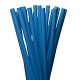 LAGETTO Jumbo Trinkhalme Papier XXL: 8 x 250 mm - 6 Farben 3 Packungsgrößen -...