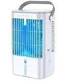 RenFox Mobiler Klimaanlage 4 in 1 Energiesparender Mini Luftkühler mit großem...