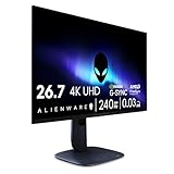 Alienware 27 Gaming Monitor - AW2725Q, 4K UHD (3840x2160), 240Hz, QD OLED,...