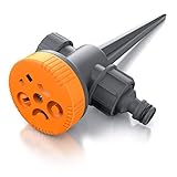 Brandson - Rasensprenger 5 Fach Rasensprinkler - Flächenregner Garten Sprinkler...