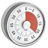 TFA Dostmann Analoger Timer Puck, 38.1028.10, Eieruhr, Küchentimer, mechanisch,...