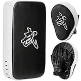 WUWEOT 2-in-1 Boxhandschuhe Kickpack Set, Boxhandschuhe Focus Pads und Taewondo...