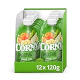 Frucht Quetschie Corny Smoothie Banane-Birne-Orange-Hafer | Vegan | Ohne Zusatz...