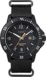 Timex Expedition Gallatin Solar Herren-Armbanduhr, rutschhemmend, schwarzes...