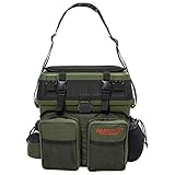 Arapaima Fishing Equipment® Sitzkiepe | Angelbox | Angelrucksack inkl. 4...