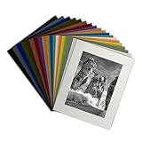 Rahmendesign24 Passepartout nach Maß, 19 Farben - Einleger, Einlegeblatt,...
