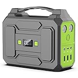 SinKeu Trabare Powerstation 99Wh/27000mAh, 100W Solar Generator Akku mit USB...