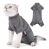 LIANZIMAU Katzenbody Nach Op Katzen Body Für Katzen Operation Langärmlige...