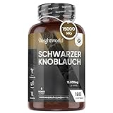 Schwarzer Knoblauch 20:1-15000mg pro Kapsel - Mit Allicin & S-Allylcystein - 180...