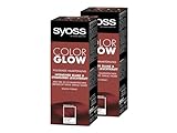 Syoss Color Glow Pflegende Haartönung Pompeian Red Pantone 18-1658 (2 x 100...