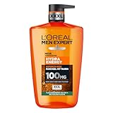 L'Oréal Men Expert XXXL Duschgel und Shampoo für Männer, Duschbad zur...