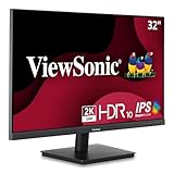 ViewSonic VS3225-2K 32 Zoll Monitor 2K QHD (2560p x 1440p), IPS, 75 Hz, 4 ms...