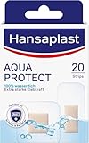 Hansaplast Aqua Protect Pflaster (20 Strips), wasserfeste Wundpflaster mit extra...