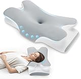 Untimaty Nackenkissen - Orthopädisches Kopfkissen aus Memory Foam,...