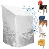 210D Oxford Polyester Schutzhülle für Gartenstühle Gartenstuhl Abdeckung,...