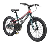 BIKESTAR Kinder Fahrrad Aluminium Mountainbike mit V-Bremse für Mädchen und...