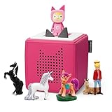 Toniebox Extrapack – Toniebox Starterset Pink mit Kreativtonie + 4 x Pferde...