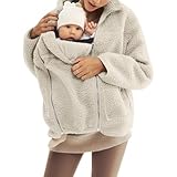 Lxitoler Tragejacke Für Mama Und Baby 3 In 1 Umstandsjacke Winter Langarm...