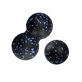 Faszienball Set, 2er Set Massagebälle, Trigger Point Release Lacrosse Ball,...