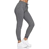 Smith & Solo Jogginghose Damen – Sporthose Frauen Baumwolle| Sweatpants Slim...